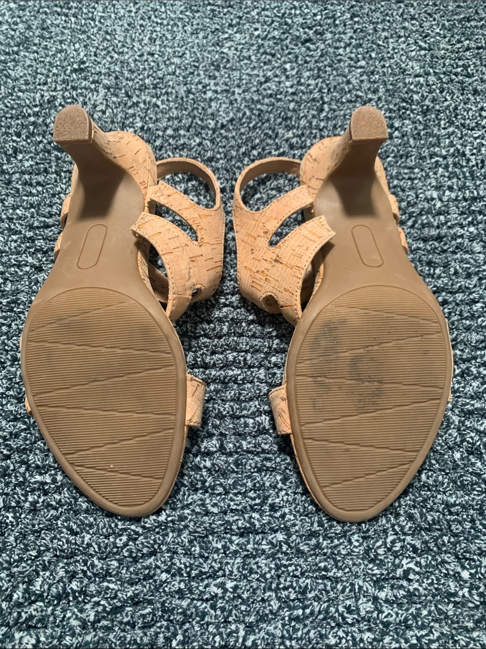 Kim Rogers Wearyn Cork Heels - Picture 6 of 6